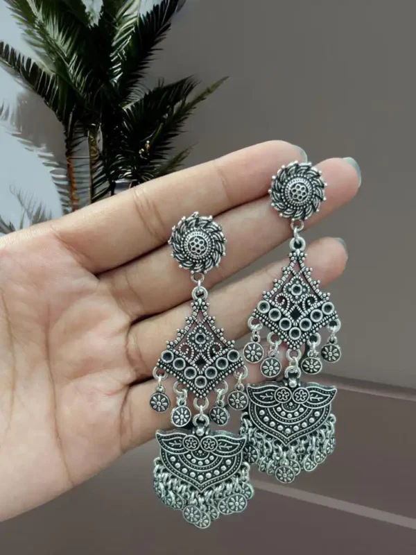 German Silver Earrings