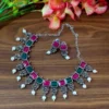 Oxidised German Silver Necklace