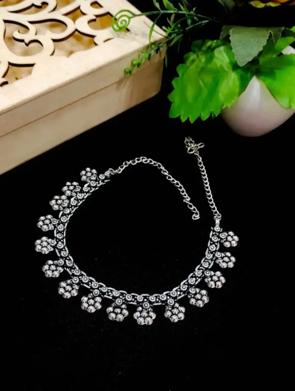 Oxidised German Silver Necklace