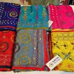 Phulkari Dupatta on Chanderi Fabric
