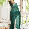 Satin Chiffon Saree for Women