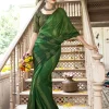 Satin Chiffon Saree for Women