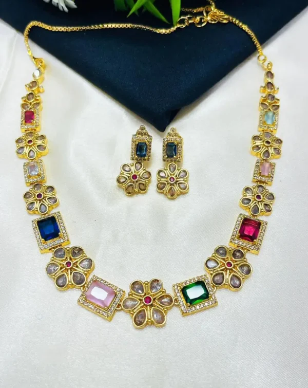 Gemstone Necklace Set