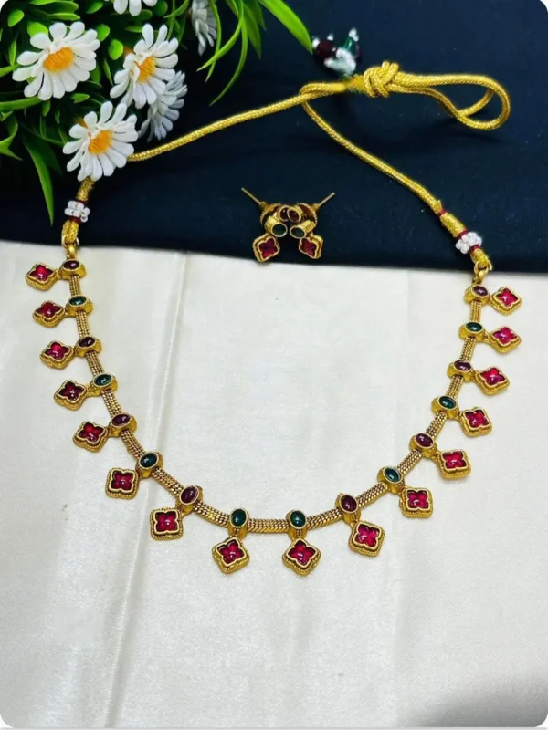 Gold Plated Choker Set
