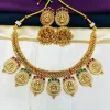 Laxmi coin temple jewellery necklace set