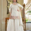 Off White Sharara Suit for Party
