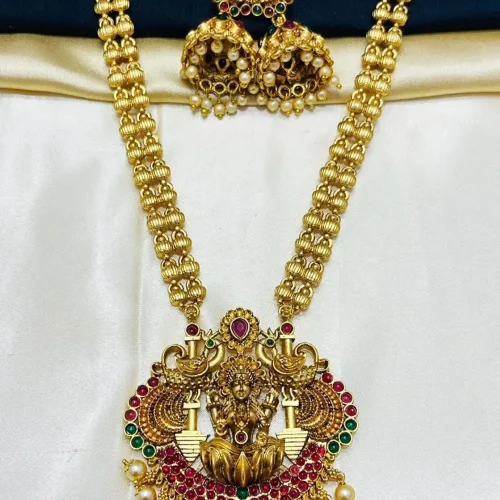 Temple Jewellery Necklace Set