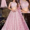 Party Wear Crop Top Lehenga Set