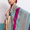 Polka Dot Printed Satin Saree