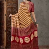Satin Striped Saree
