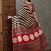 Satin Striped Saree