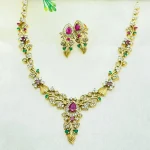 Gold Plated Necklace Set